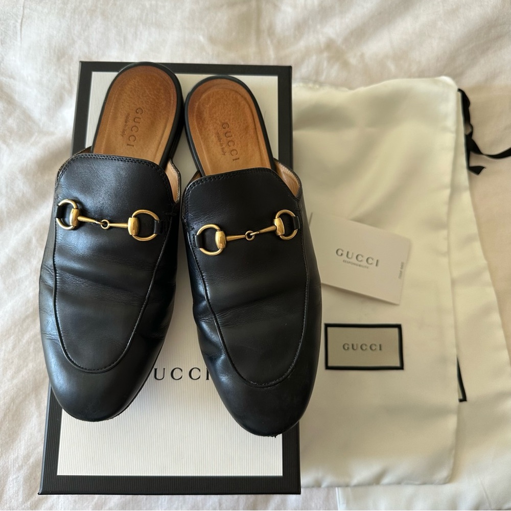 Authentic Gucci Princetown Mules